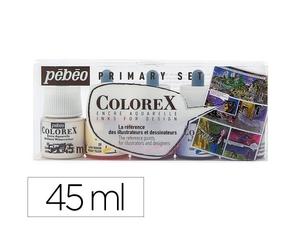 Kit colorex set 5x45ml primaire 5 encres