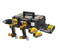 DeWALT Kit DCK2050E2T (DCD805 + DCF850 + 2 x 1,7 Ah Powerstack + DCB112 + TSTAK II)