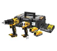 Kit combiné de batterie DeWALT 18 V DCK2062E2T