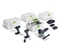 Kit combiné sans fil Festool Montage TID 18/TXS 18/PSC 420/TB M 137 | 578026
