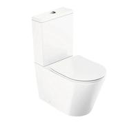 Kit combiné WC RAVAK Elegant sans anneau de rinçage blanc incl. Siège de toilette X01872