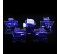 Kit Commande Guidon Scooter pour quad pour clignotant Klaxon(blue) | 5 assorties, 2/3/6 pour broches, compatible 22mm, plastique ABS pour robuste, pour cuivre conducteur