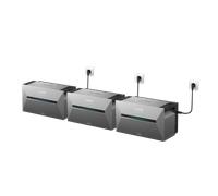 Kit complet : alimentation CA 3 600 W + stockage d’énergie 8,1 kWh 3 x Solarbank 3 Pro