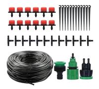 Kit Complet Arrosage Automatique - Tuyau De 10 Mètres Et Arroseur Réglable, Système D’Arrosage Automatique Pour Jardin, Pelouse Et Fleurs | Solution Économique Pour Intérieur Extérieur Pelouse Jardin