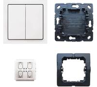 Kit complet Busch-Jaeger Smart Switch 4 canaux, blanc studio - future® linear, 1 pièce.