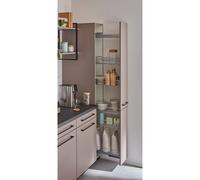 Kit complet colonne de cuisine Dispensa 150 Arena Style - avec amorti - blanc - 5 KESSEBÖHMER