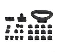 Kit complet d'accessoires de réparation pour chariot de camping Noir | Pêche de camping pour utilisation dans le jardin, longue durée de vie, modèle pliable à plat, amateurs de plein air