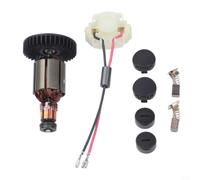 Kit complet d'armature moteur 619218-8 avec porte-brosse et brosses CB430 pour outils électriques BGA452 DGA452