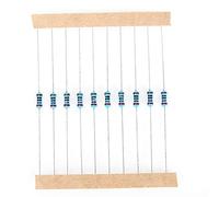Kit Complet d'assortiment de Résistances 10-1 M Ohm avec 1% de Tolérance - Ensemble de Résistances à Film Métallique 1/4 W pour Projets de Bricolage électronique de Précision