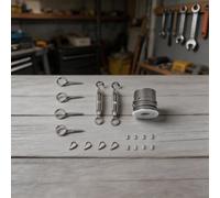 Kit complet de câble de jardin en acier revêtu de PVC de 15 m pour soutenir les vignes avec tendeur