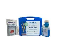 Kit complet de désinfection pour piscines - POOLSAN - Sans chlore - Anti-algues, bactéries et champignons