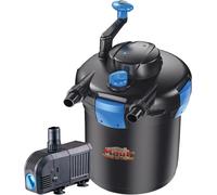 Kit complet de filtre à pression | Épurateur UVC ECO 9W avec système de nettoyage Spin Clean | Inclut une pompe et une fonction de circulation en bassin | Capacité du réservoir : 4000 litres - 8 litre