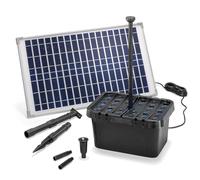Kit complet de filtre solaire professionnel pour bassin Esotec 100902, débit : 875 l/h, avec panneau 25 W - Jeu d'eau décoratif et pompe les bassins jardin allant jusqu'à 3000 l