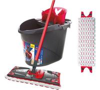 Kit complet de nettoyage des sols avec serpillière en microfibre et seau