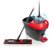 Kit complet de nettoyage Vileda ULTRAMAX Turbo : balai à franges et manche télescopique