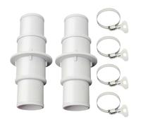 Kit complet de raccord de tuyau de piscine étanche et hermétique avec | Raccord rapide et adaptateur de tuyau de piscine pour arrière-cour, jardins, parcs, hôtels, propriétaires et