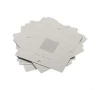 Kit complet de reballing pour BGA, 10 pochoirs + gabarit de fixation de 90 mm (10 pochoirs uniquement)
