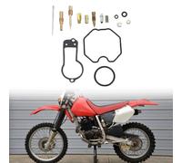 Kit complet de reconstruction de carburateur XR250R 1996-2004 Précision | Pièces usinées de précision, construction en laiton, joints en caoutchouc, compatible avec XR250R 96-2004