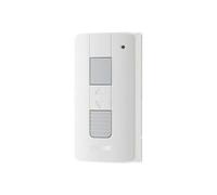 Kit Complet de Remplacement Boîtier Émetteur Vide V2 Bubendorff - Installation Facile avec Support Mural et Socle Inclus - Compatible avec Volets Radio TRADI ID, Mono Design, Bloc N et R - Gris Clair
