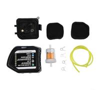 Kit complet de remplacement de filtre à air pour tondeuse 25 CC modèles RY251PH RY254BC avec couvercle de base, tuyau de filtre à carburant et clips