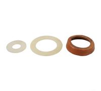 Kit complet de réparation de joint pour pompes manuelles modèle 75, tasse en cuir marron et anneaux en silicone blanc pour restaurer la fonction de puits à l'ancienne
