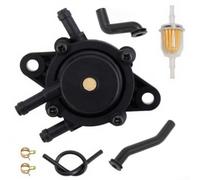 Kit complet de réparation de pompe à carburant 808492 pour tracteur de petit moteur avec filtre de ligne renforcé, tuyau d'aspiration 596163 793147
