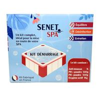 Kit Complet de Traitement pour Spa - Anti-Mousse, Régulateurs de pH et Oxygène Choc - Idéal pour Mise en Route et Entretien, Fabriqué en France