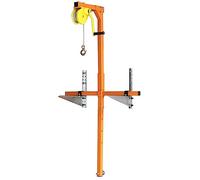 Kit complet d'installation de climatiseur de 150 kg, treuil manuel avec support, montage et démontage faciles de 20 m, solution de levage robuste pour une installation efficace du système CVC