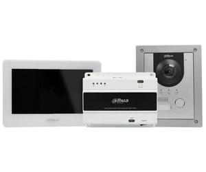 Kit complet d'interphone vidéo Dahua KTD01L-S3(S) à 2 fils avec écran IP 7 pouces