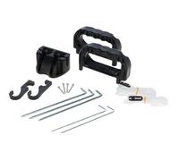 AKO Kit complet d'ouverture pour filet convient pour des poteaux de filet de 11 à 19 mm