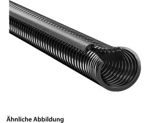 Kit complet FLEXA Tuyau ondulé / tube ondulé Polyamide PA6 fendu - FZIP-K 15, diamètre extérieur 15,8 mm, diamètre intérieur 12,0 mm profil étroit,