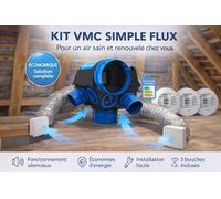 Kit Complet Gaines Et Vmc Hygrocosy 412292 T3-t7 Atlantic