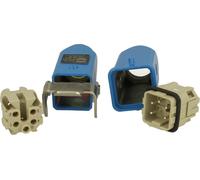 Kit complet HARTING Han EX 4A Boîtier de connecteur et douille droit, 1xM20 - 1 pièce