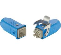 Kit complet HARTING Han EX Q12 Boîtier de connecteur et douille droit, 1xM20 - 1 pièce