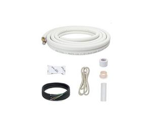 Kit Complet Liaison Frigorifique 1/4-3/8 Pré-Dudgeonnée Liaison Flare bi tube M1 7 Mètres