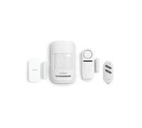 Avidsen Kit d'alarme Small Kit Guard 100021 blanc avec détecteur de mouvement et télécommande 90 dB
