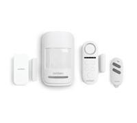 Avidsen Kit d'alarme Small Kit Guard 100021 blanc avec détecteur de mouvement et télécommande 90 dB
