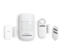 Avidsen Kit d'alarme Small Kit Guard 100021 blanc avec détecteur de mouvement et télécommande 90 dB