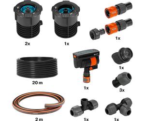 Kit complet Pipeline avec arroseur carré