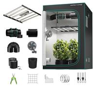 Kit complet pour tente de culture - 120x120x200 cm - Pour culture en intérieur