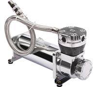Kit compresseur d'air - Compresseur 12 V pour voiture/suspension pneumatique - 200 PSI - 200-300 W - Moteur en cuivre - Avec fil - Pour réservoir ≤18,9 l (5 gal) - Rose/noir