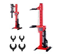 VEVOR Kit Compresseur Ressort Amortisseur pour Voiture Force de Compression 1 T Course 320 mm Tendeur de Ressort Vérin Hydraulique 4,5 T Opération à Pied pour Démonter Ressorts de Suspension Auto SUV