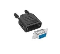 Kit connecteur DB9 femelle a souder + capot