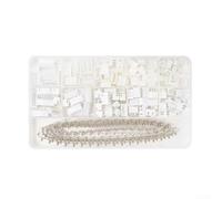 Kit Connecteur pour jst pour xh 2.54mm 460PCS 2-6 pour broches | Boîtier PVC , pour cuivre étamé, 2 à 6 pour broches, 460 , stockage organisé dans boîte