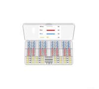 Kit Connecteurs Soudure Thermorétractable 120PCS Étanche(200pcs) | Installation rapide, double bague adhésive, étanchéité IP67, gaines colorées, 120 assorties
