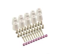 Kit Consommables pour plasma 50pcs pour PT-31XL Buse 0.96mm Kit | 50 total, électrodes, buses, anneaux, gobelets, compatible PT-31XL, coupe nette