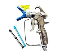 Kit Contractor E Pistolet Airless pour Peinture + (Accessoire :Support buse buse Jaune LP 517 Filtre de Pistolet, 100 Mailles et 60 Mailles.)