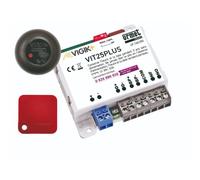 Kit contrôle d'accès Vigik+ 1 porte jusqu'à 1500 badges - URMET VIT25PLUS