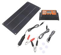 Kit contrôleur de module solaire de 60W, 12V/24V, 100A, monocristallin
