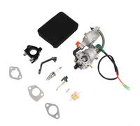 Kit Conversion pour gpl Carburateur pour Moteur 188F 5KW Kit | Double alimentation pour gaz/essence, compatible pour gx390, 4.5 à 5.5KW, conversion pour facile, kit complet inclus
